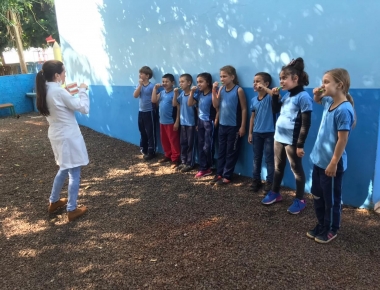 Saúde e Educação realizam ações do programa Saúde na Escola